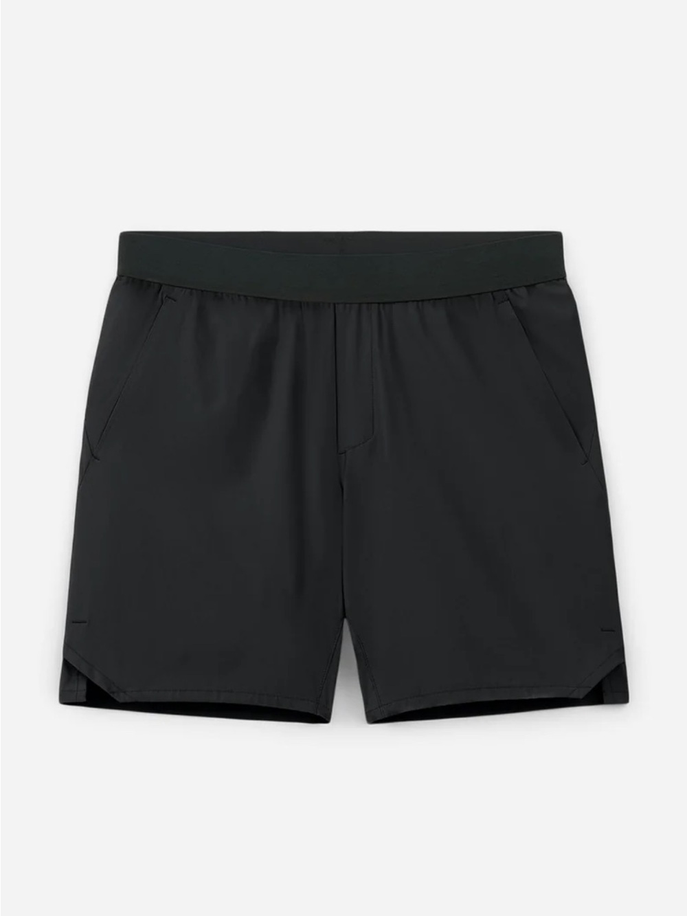 Ten Thousand 7" Lined Tactical Shorts Mens Large Black Stretch 2 Zip Pockets
